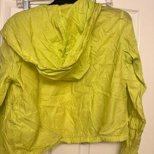Versace Bright Neon Yellow Hooded Jacket